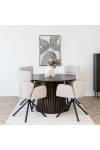 Stół okrągły Osaka 140cm dąb dymiony - House Nordic ApS