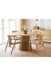 Stół okrągły Osaka 120cm dąb naturalny - House Nordic ApS