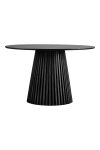 Stół okrągły Osaka 120cm dąb czarny - House Nordic ApS