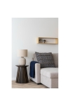Lampka Bilby ceramiczna szarobeżowa - House Nordic ApS
