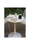 Stół Meira okrągły 60cm taupe - House Nordic ApS