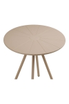 Stół Barletta Bistro okrągły taupe 70cm - House Nordic ApS