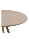 Stół Barletta Bistro okrągły taupe 70cm - House Nordic ApS