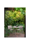 Stół Barletta Bistro okrągły taupe 70cm - House Nordic ApS