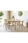 Stół Bundaberg rozkładany fornir dębowy 120/120-220 cm - House Nordic ApS