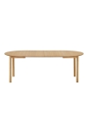 Stół Bundaberg rozkładany fornir dębowy 120/120-220 cm - House Nordic ApS
