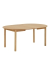 Stół Bundaberg rozkładany fornir dębowy 120/120-220 cm - House Nordic ApS