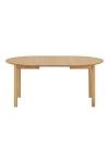 Stół Bundaberg rozkładany fornir dębowy 120/120-220 cm - House Nordic ApS