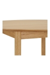 Stół Bundaberg rozkładany fornir dębowy 120/120-220 cm - House Nordic ApS