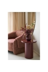 Stolik kawowy Otago bordowy 45x50 cm - House Nordic ApS