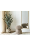 Pufa Enna teddy brązowa - House Nordic ApS