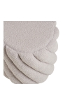 Pufa Sana boucle szara - House Nordic ApS