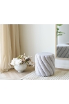 Pufa Sana boucle szara - House Nordic ApS