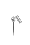 Lampa ścienna Paris srebrna - House Nordic ApS
