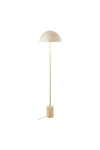 Lampa podłogowa Sheffield marmur beżowy/metal złoty - House Nordic ApS