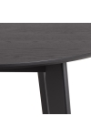 Stół Roxby 120cm czarny - ACTONA