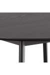Stół Roxby 120cm czarny - ACTONA