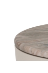 Stolik kawowy Cangas 45cm szary marmur/ szary - ACTONA
