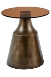 Stolik kawowy Dunsley 45cm brązowy - ACTONA
