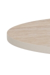 Stolik kawowy Santorini 45cm beżowy ceramiczny - ACTONA