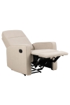 Fotel recliner Asila beżowy Basel 24 - ACTONA