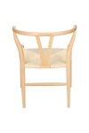 Krzesło Wicker Naturalne Naturalne inspi rowane Wishbone - D2 DESIGN