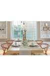 Krzesło Wicker Naturalne Naturalne inspi rowane Wishbone - D2 DESIGN