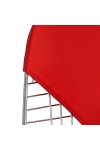 Krzesło Net double czerwona poduszka - D2 DESIGN