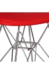 Krzesło Net double czerwona poduszka - D2 DESIGN