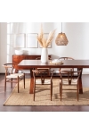 Krzesło Wicker Naturalne brązowe cieme i nspirowane Wishbone - D2 DESIGN