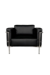 Fotel Soft GC czarna skóra TP - D2 DESIGN