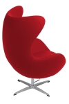 Fotel Jajo czerwony kaszmir 24 Premium - D2 DESIGN