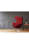Fotel Jajo czerwony kaszmir 24 Premium - D2 DESIGN