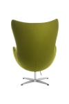 Fotel Jajo kaszmir zielony jasny 40 Premium - D2 DESIGN