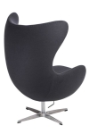 Fotel Jajo kaszmir grafitowy 26 Premium - D2 DESIGN