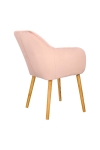 Krzesło Emilia Velvet dusty rose - ACTONA