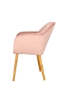 Krzesło Emilia Velvet dusty rose - ACTONA