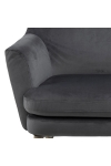 Fotel Chisa VIC Dark Grey - ACTONA