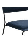Krzesło Cornelia VIC Navy Blue - ACTONA