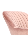 Krzesło Emilia Velvet dusty rose/black - ACTONA
