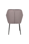 Krzesło Emilia Velvet dark grey/black - ACTONA