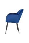 Krzesło Emilia Velvet deep blue/black - ACTONA