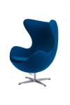 Fotel Jajo niebieski kaszmir 23 Premium - D2 DESIGN