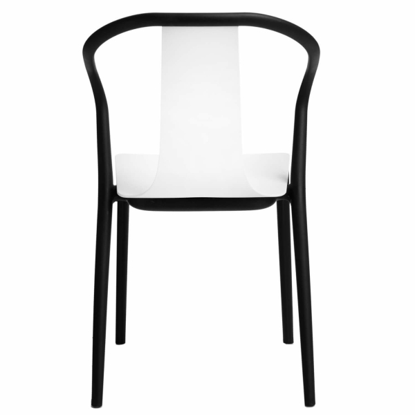 Krzesło Bella czarne/białe - D2 DESIGN