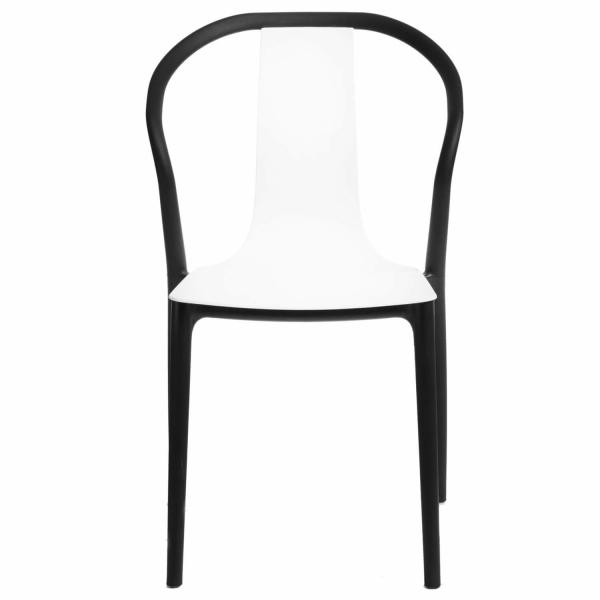 Krzesło Bella czarne/białe - D2 DESIGN