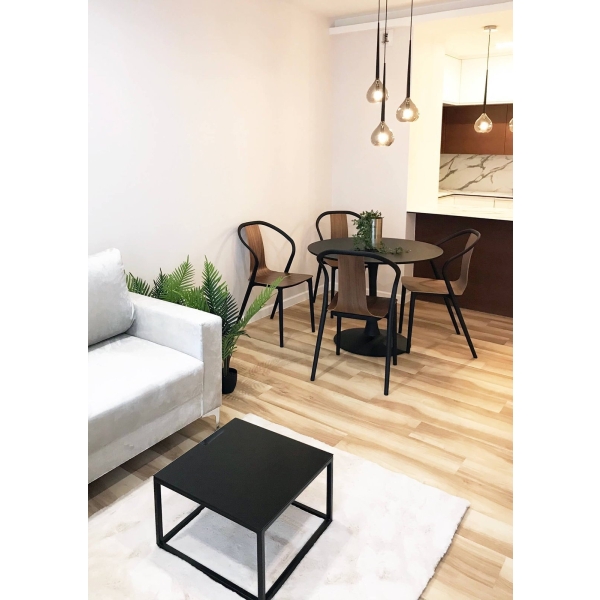 Krzesło Bella czarne/naturalne - D2 DESIGN