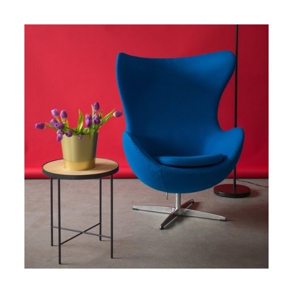 Fotel Jajo czarny kaszmir 1 Premium - D2 DESIGN