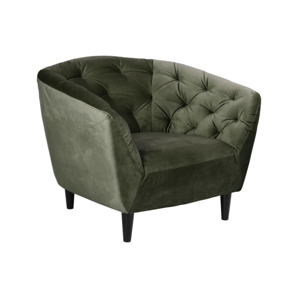 Fotel Ria VIC Forest green - ACTONA