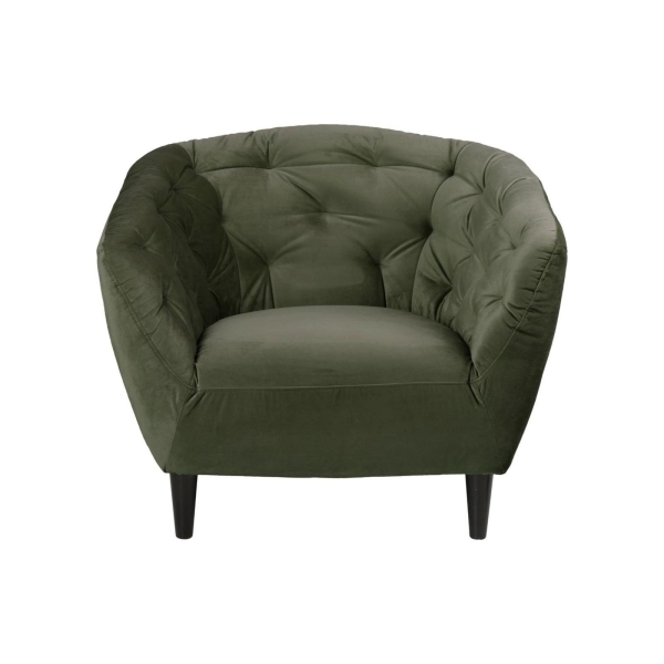 Fotel Ria VIC Forest green - ACTONA