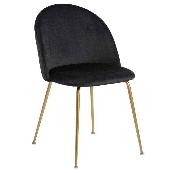 Krzesło Louise Black /Gold - ACTONA
